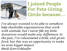 Heidi Kerr-Schlaefer Giving to Charity Through Giving Circles